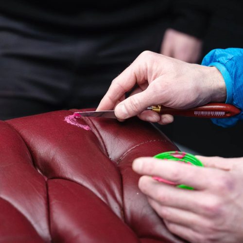 Leather Filler PRO 20 ml - matowa szpachla do napraw czarna/biała - obrazek 5