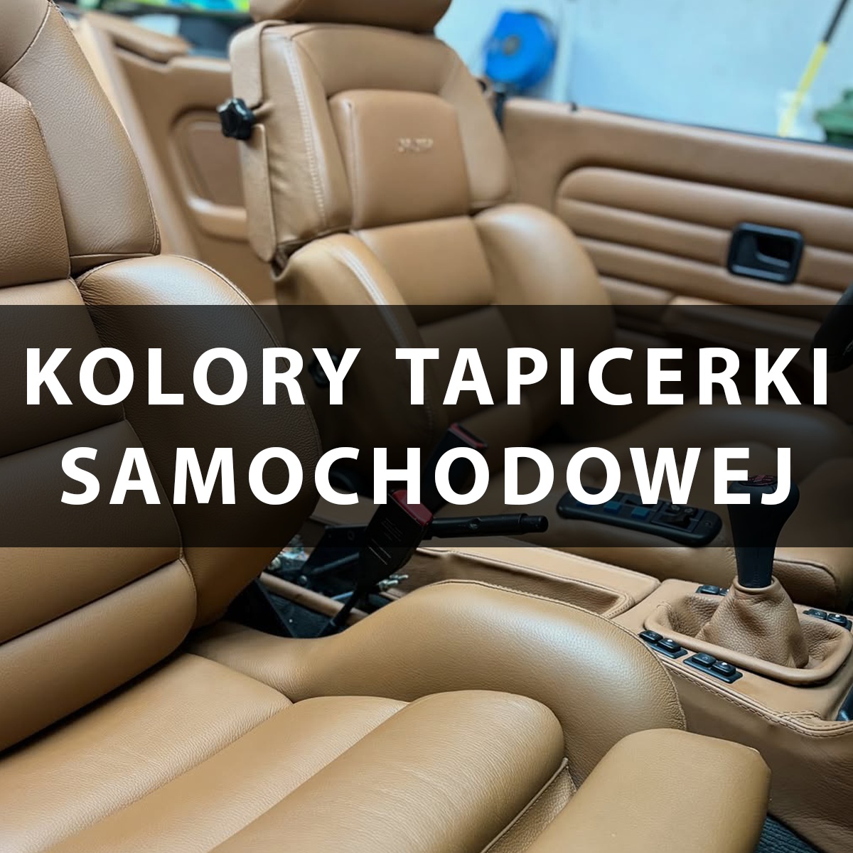kolory skór samochodowych