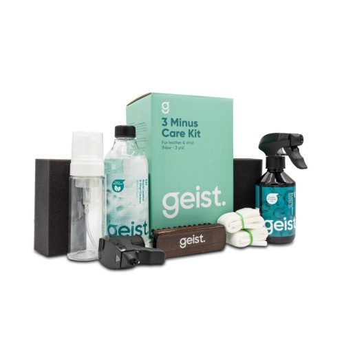 3 Minus Care Kit for Leather & Vinyl - zestaw do pielęgnacji i ochrony  skóry i winylu poniżej 3 lat
